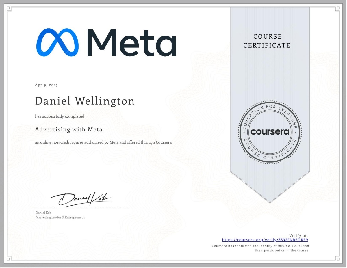 Meta Ads Certification